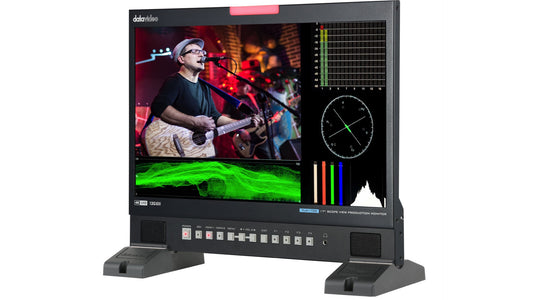 Datavideo TLM-170K 17.3" 4K Broadcast Monitor (Desktop) - view 2