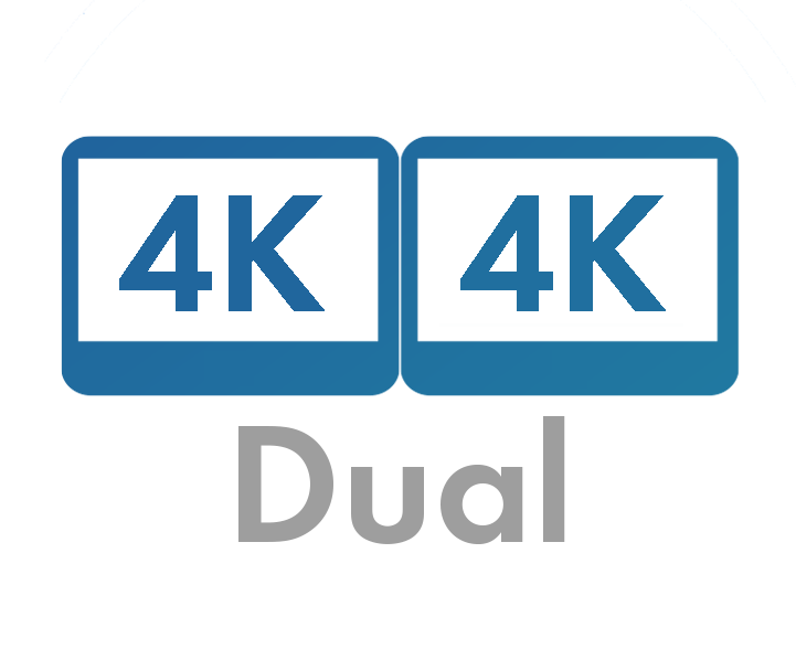 Datavideo TLM-102K Dual 10.1" 12G-SDI/4K-HDMI Monitor - view 3