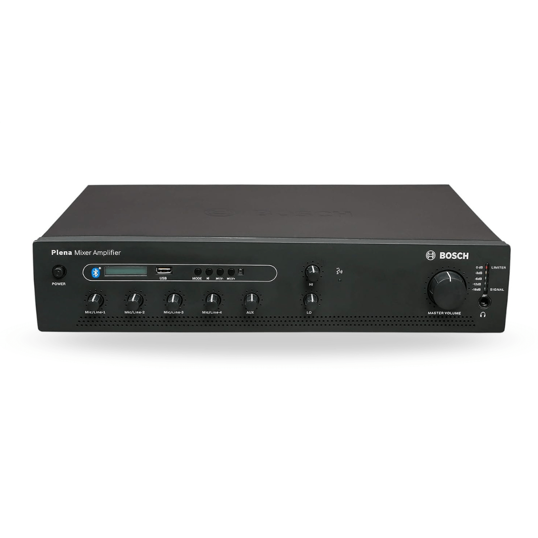 Bosch Plena PLE - 1ME240 - 3IN, 240W Compact Mixer Amplifier - Universal AV Solutions