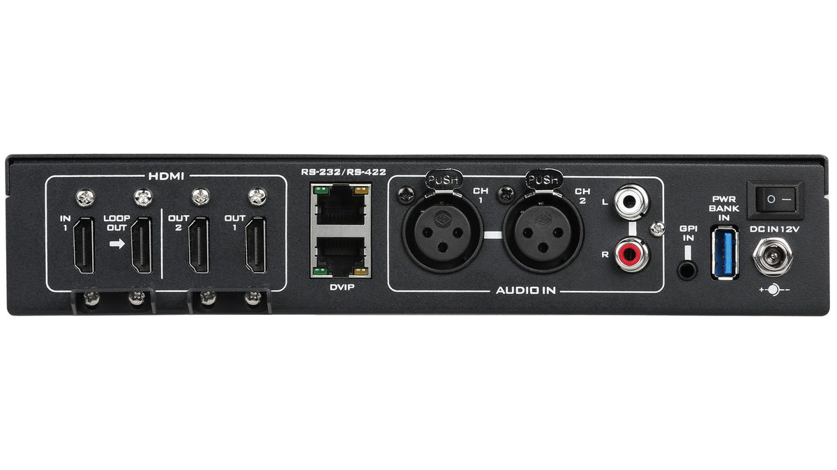 Datavideo HDR-2 4K H.264/H.265 Recorder - view 3