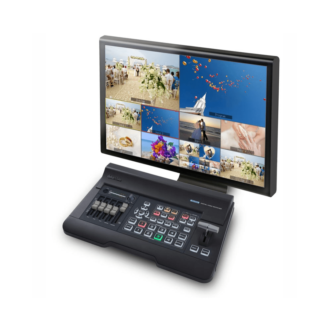 Datavideo SE-650 4-Input HD Video Switcher | Professional SDI & HDMI Live Production Mixer - Universal AV Solutions