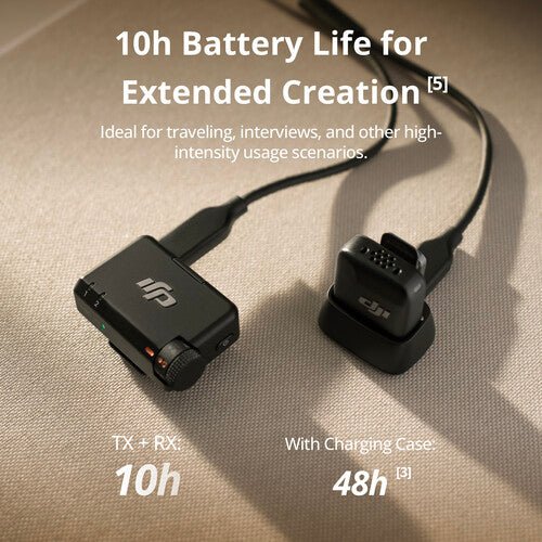 DJI Mic Mini Compact Wireless Microphone System for Camera & Smartphone (2.4 GHz) - Universal AV Solutions