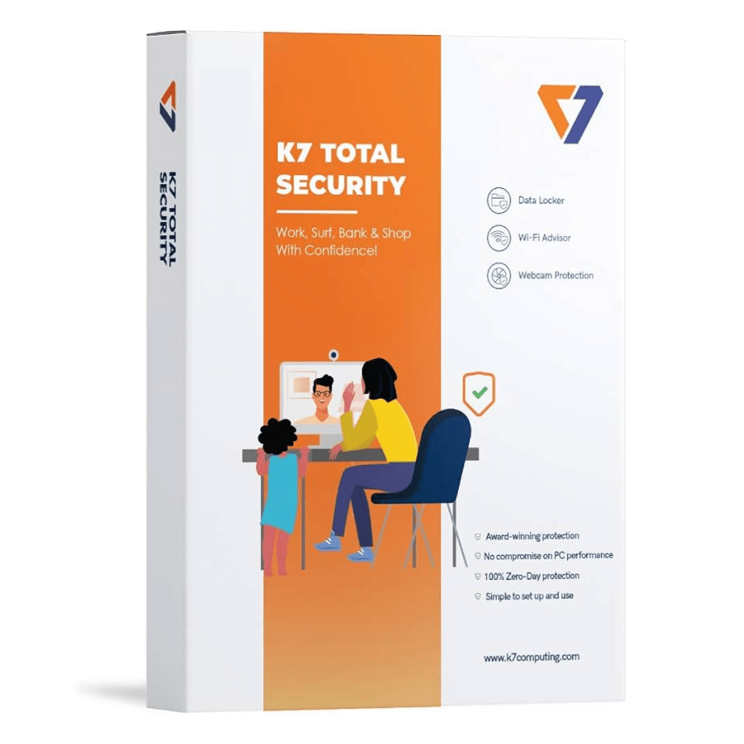 K7 Total Security 1 User 1 Year - Universal AV Solutions