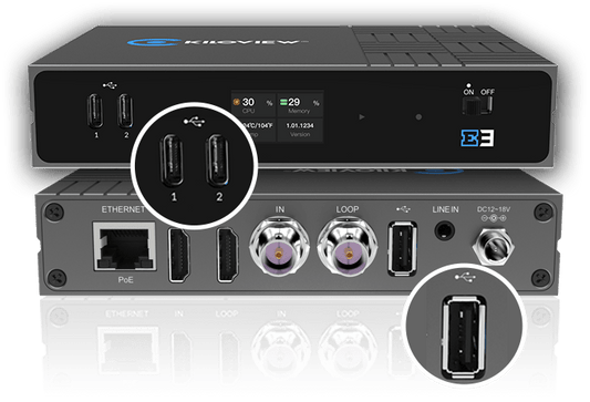 Kiloview E3 4K Multi-interface Video Encoder - Universal AV Solutions