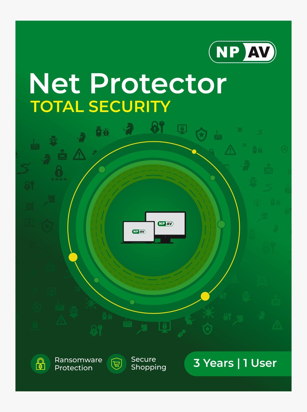 Net Protector Total Security 1 User 3 Year - Universal AV Solutions