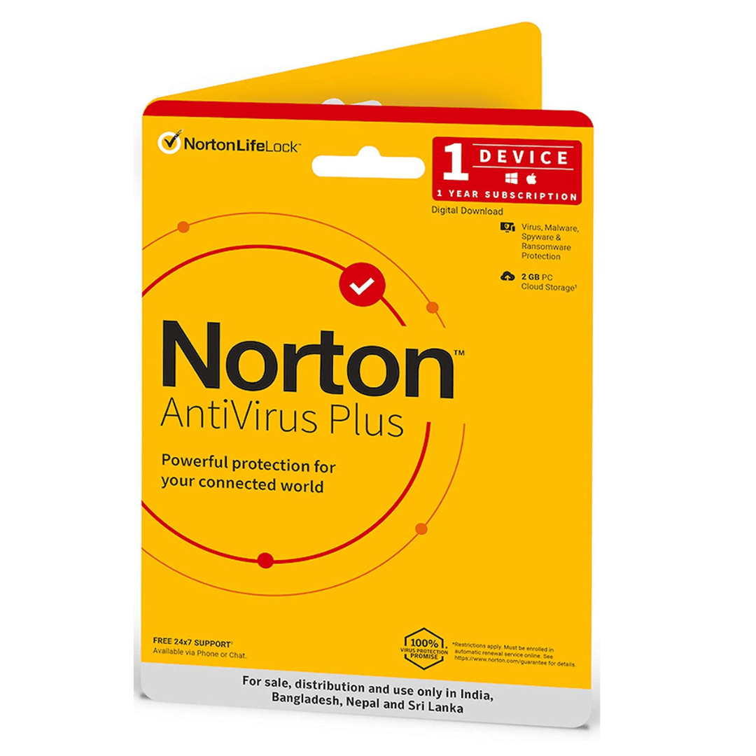 Norton Antivirus Plus 1 User 1 Year - Universal AV Solutions