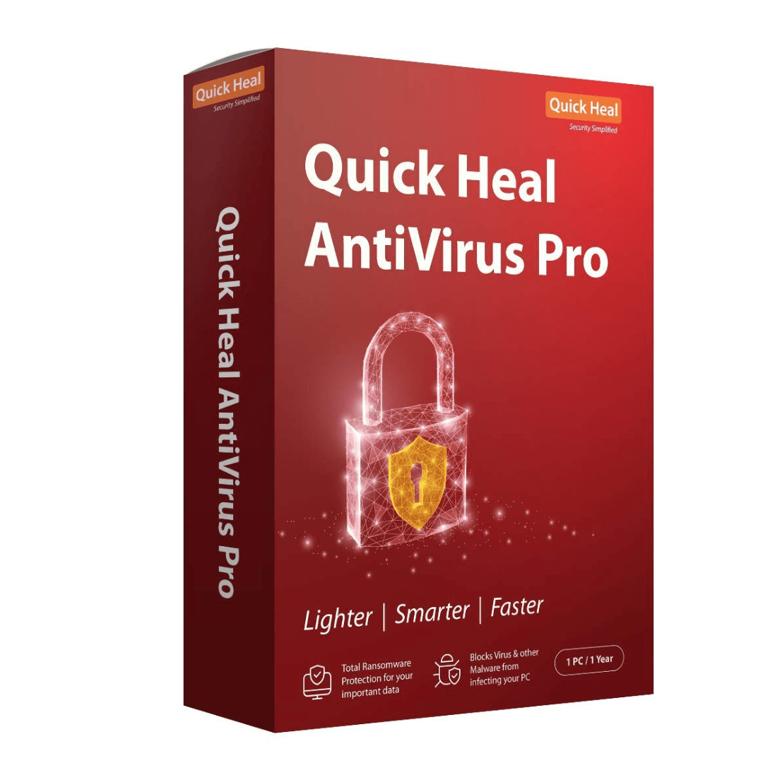 Quick Heal Antivirus Pro 1 Pc 1 Year - Universal AV Solutions