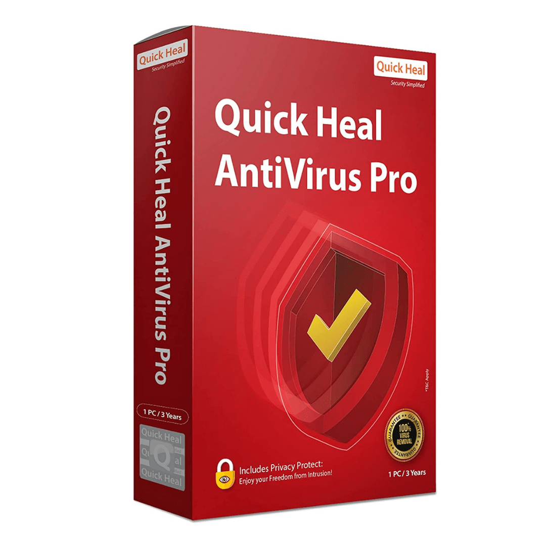 Quick Heal Antivirus Pro 1 User 3 Years - Universal AV Solutions