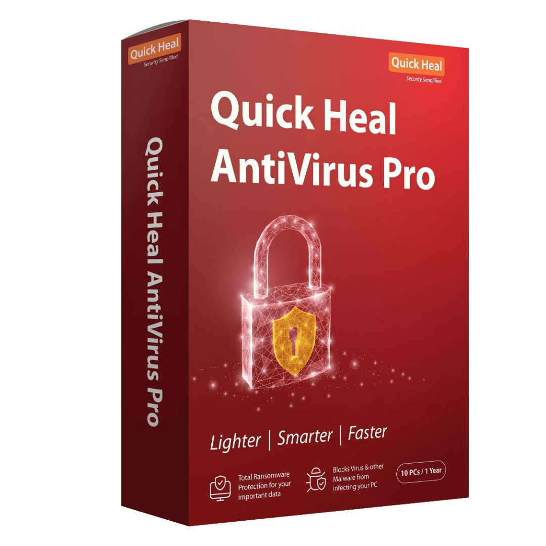 Quick Heal Antivirus Pro 10 User 1 Year - Universal AV Solutions