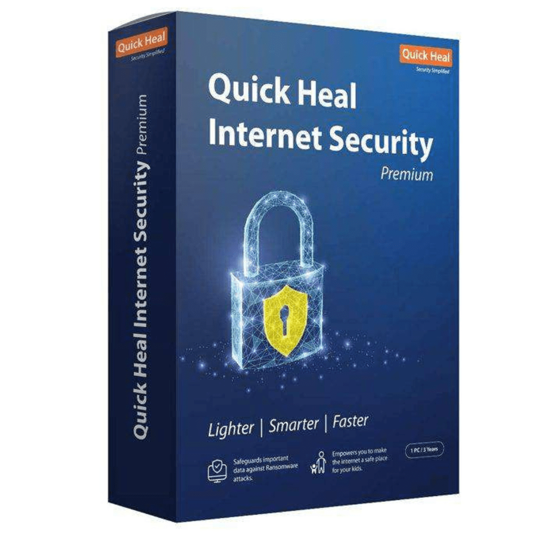 Quick Heal Internet Security 1 User 3 Years - Universal AV Solutions