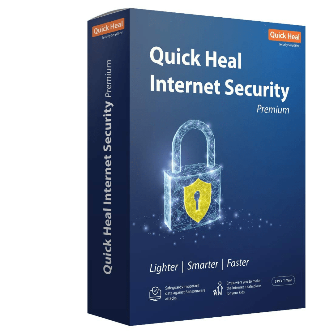 Quick Heal Internet Security 3 User 1 Year - Universal AV Solutions