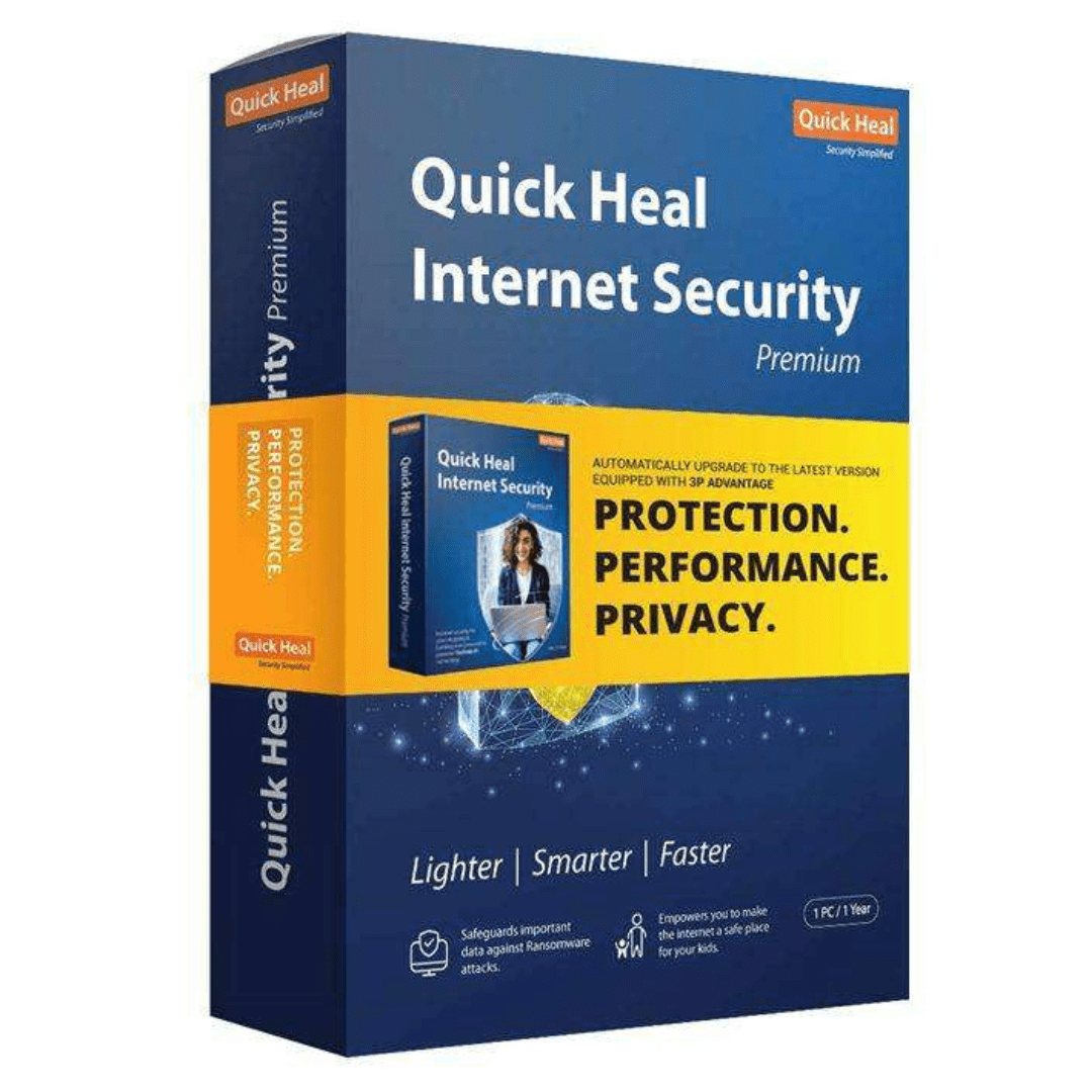Quick Heal Internet Security Preminum 1 User 1 Year - Universal AV Solutions