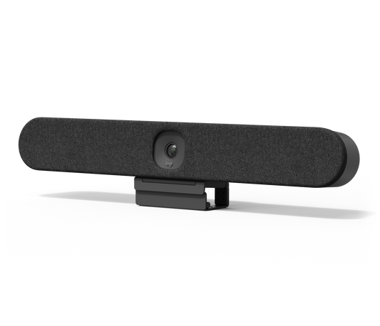 Logitech Rally Bar Huddle video bar, side angle