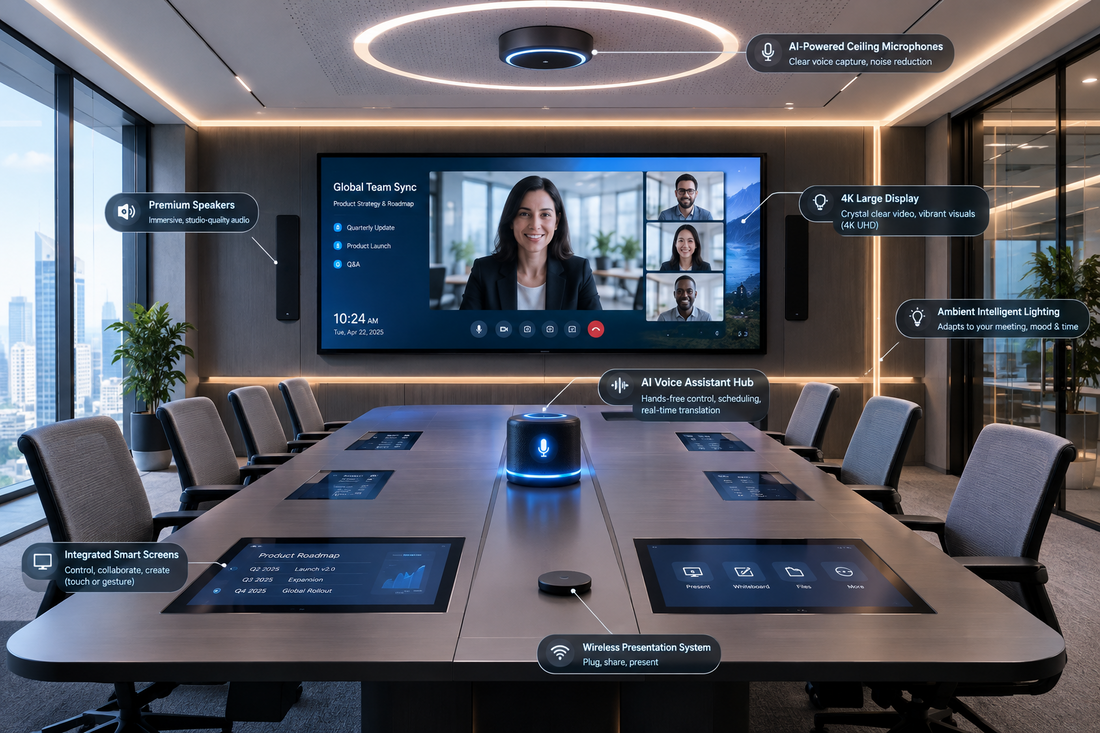 AI meeting room setup