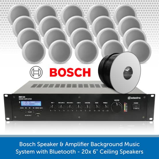 Bosch Ceiling Speakers – Redefining Audio Excellence - Universal AV Solutions