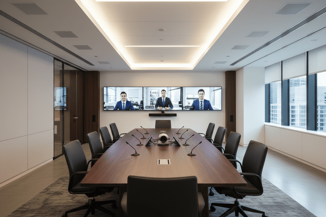Choosing the Right Video Conferencing System Provider in 2026: A Complete Buyer’s Guide for Businesses - Universal AV Solutions