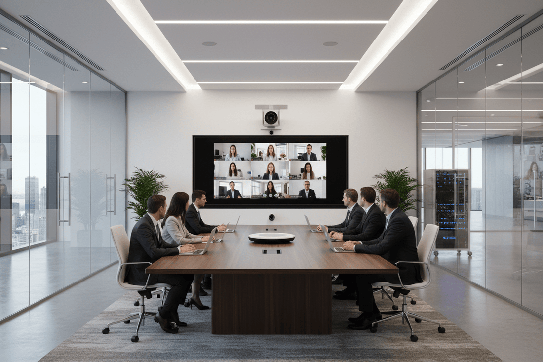 Conference Room Video Conferencing System: Complete Guide for Corporate Offices - Universal AV Solutions