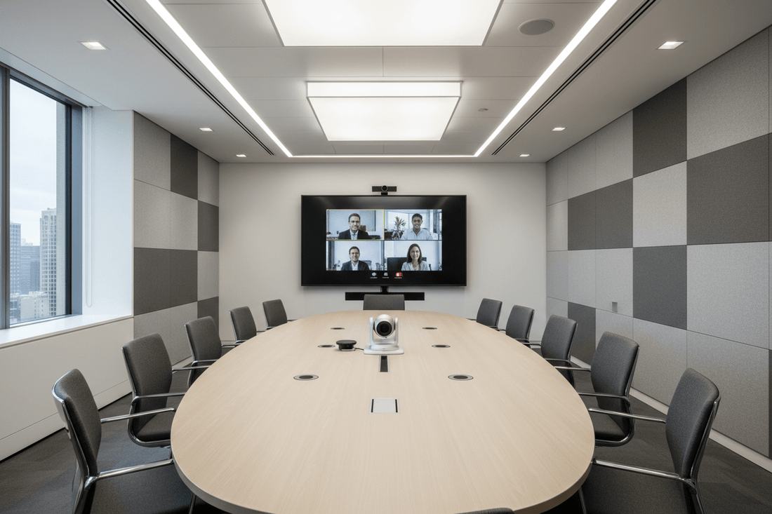 Conference Room Video Conferencing System for Corporate Offices - Universal AV Solutions