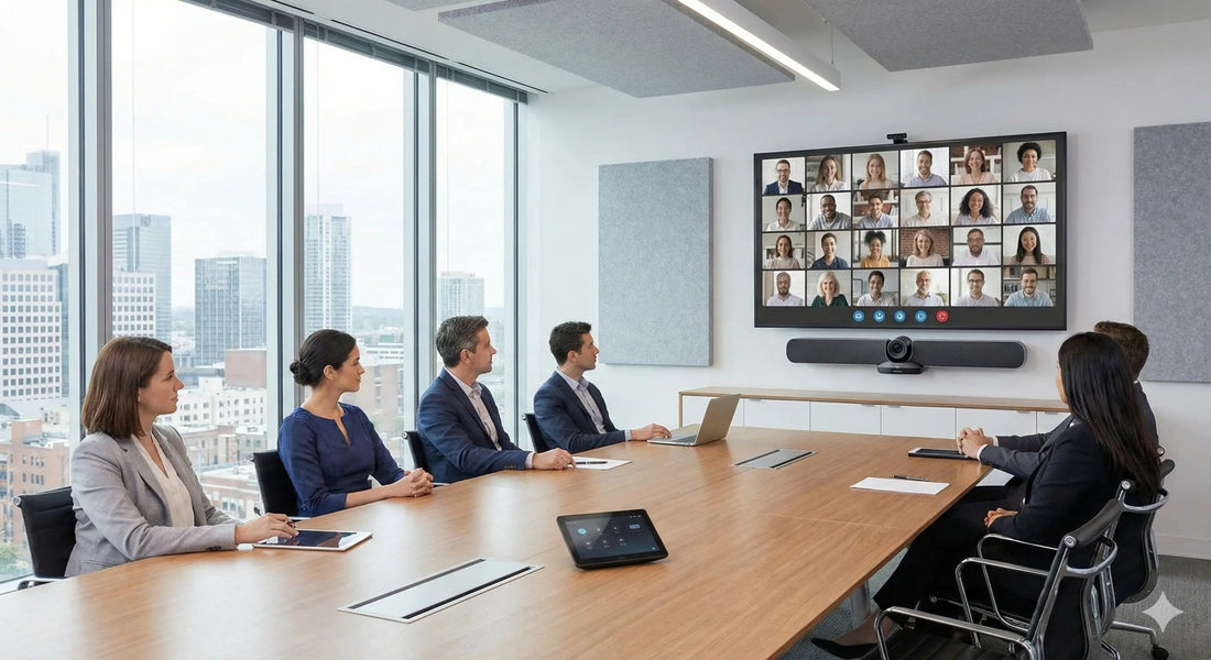 Conference Room Video Conferencing System for Corporate Offices in 2026 - Universal AV Solutions