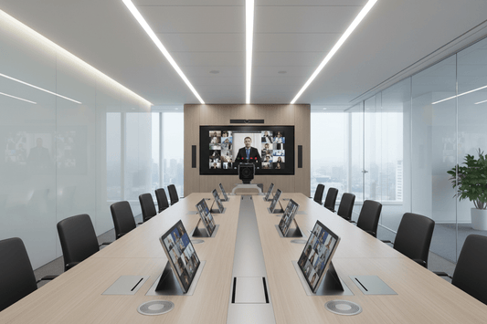 Corporate Video Conferencing Setup: The Enterprise Guide to AI Ready Meeting Rooms in 2026 - Universal AV Solutions