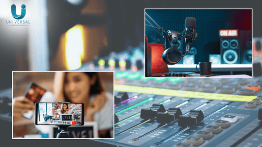 How to Choose the Right Audio Mixer for Your Podcast or Live Stream - Universal AV Solutions