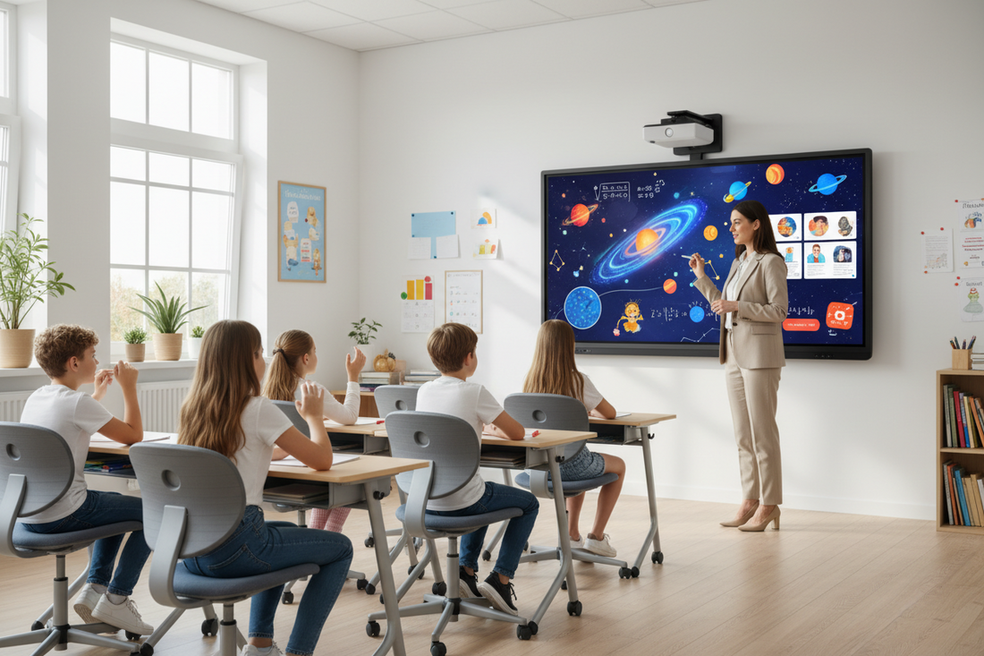 interactive flat panel for schools
