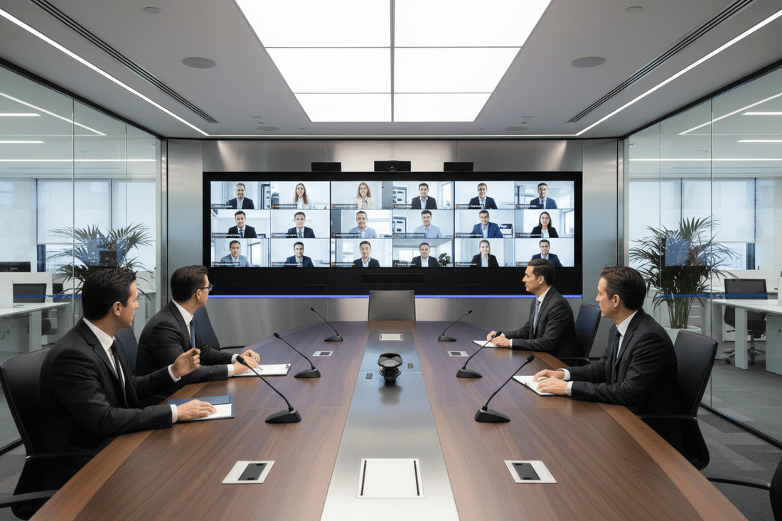 Video Conferencing Solutions in 2026: The Complete Enterprise Guide - Universal AV Solutions