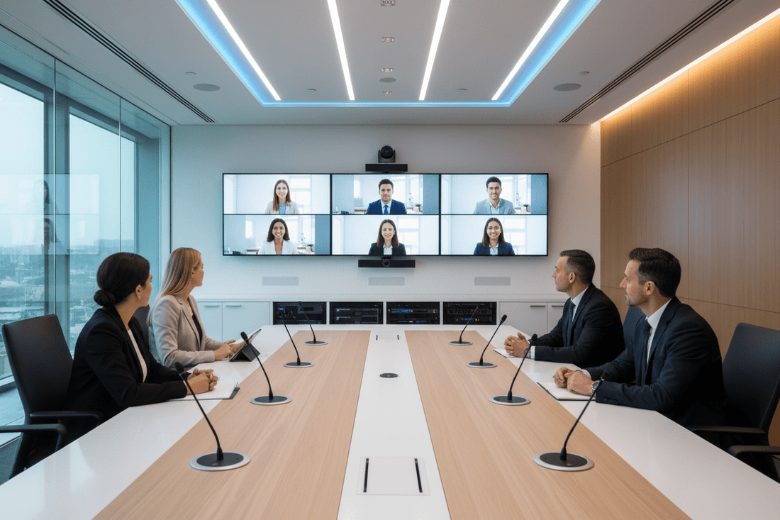 Video Conferencing Solutions That Actually Work in 2026 for Modern Businesses - Universal AV Solutions