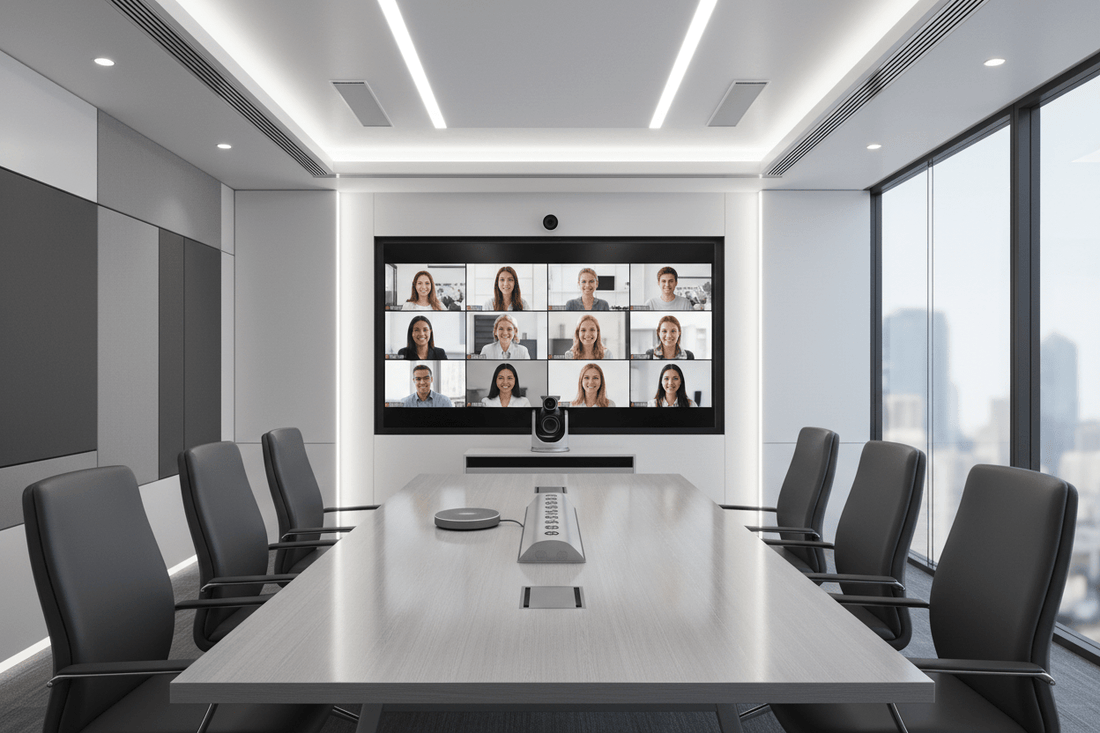 What Are Business Video Conferencing Solutions and How Do They Transform Corporate Communication in 2026? - Universal AV Solutions