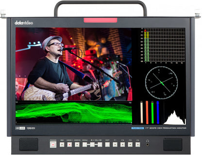 Datavideo TLM-170KM 17.3" 4K Broadcast Monitor (1U Pull-Out)