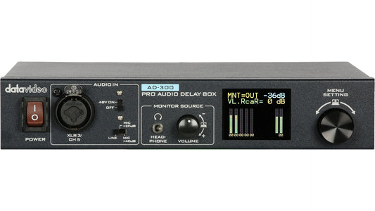 Datavideo AD-300 XLR Pro Audio Delay