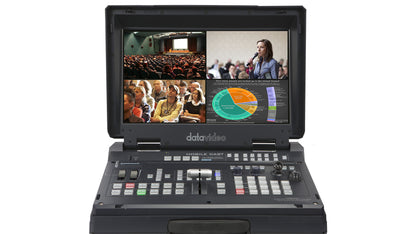 Datavideo HS-1600T MK II 4-Channel HDBaseT Portable Video Streaming Studio - view 2