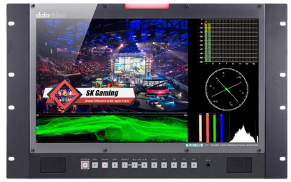 Datavideo TLM-170VR 17.3" ScopeView Production Monitor (7U Rackmount)