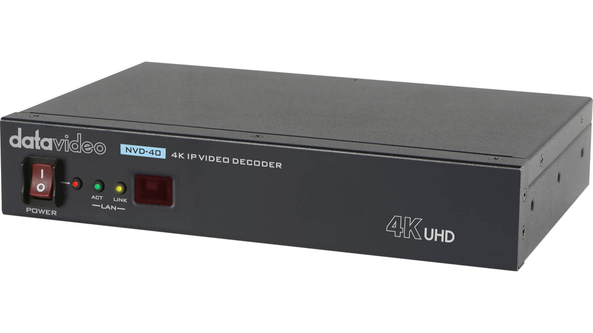 Datavideo NVD-40 4K HDMI IP Video Decoder - view 3