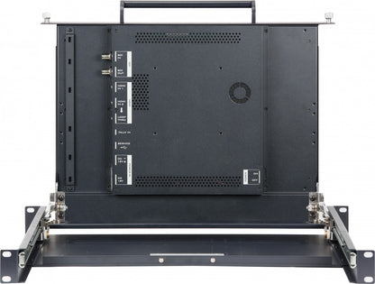 Datavideo TLM-170KM 17.3" 4K Broadcast Monitor (1U Pull-Out) - view 3