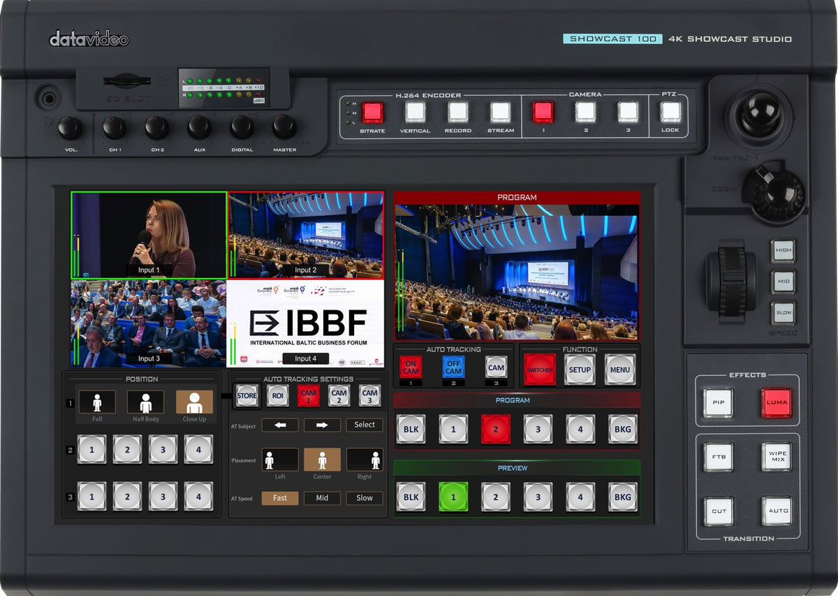 Datavideo SHOWCAST 100 4K SHOWCAST Streaming Studio - view 2