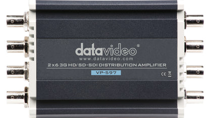 Datavideo VP-597 2x6 3G HD/SD-SDI Distribution Amplifier