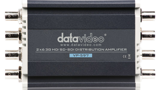 Datavideo VP-597 2x6 3G HD/SD-SDI Distribution Amplifier