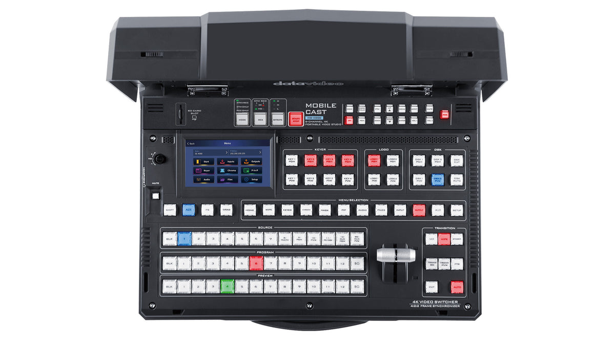 Datavideo HS-4000 4K 8-Channel Portable Video Streaming Studio - view 2