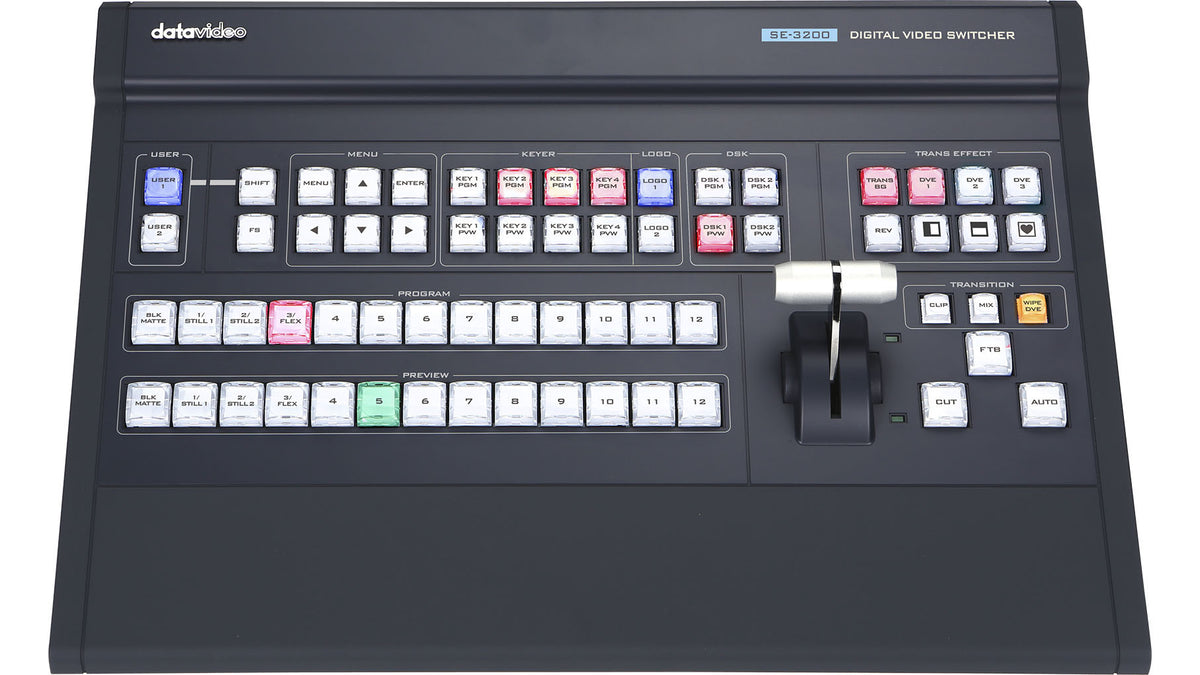Datavideo SE-3200 HD 12-Channel Digital Video Switcher - view 2