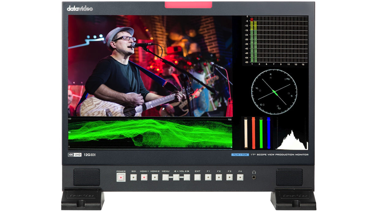 Datavideo TLM-170K 17.3" 4K Broadcast Monitor (Desktop)