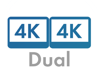 Datavideo TLM-102K Dual 10.1" 12G-SDI/4K-HDMI Monitor - view 3