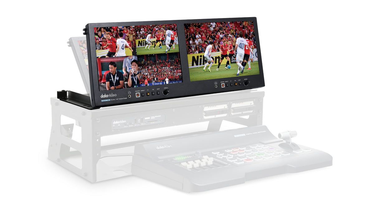 Datavideo TLM-102 Dual 10.1" FHD SDI/HDMI Cross Conversion Monitor