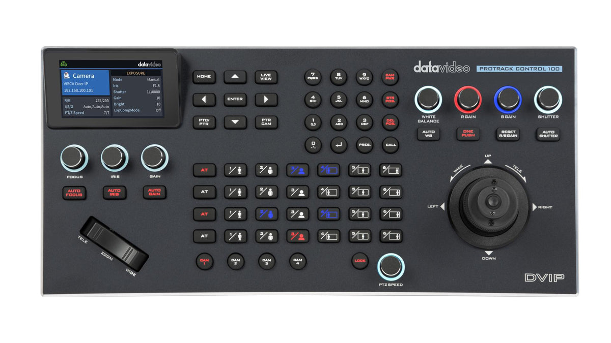 Datavideo ProTrack Control 100 PTZ Camera Controller - view 2