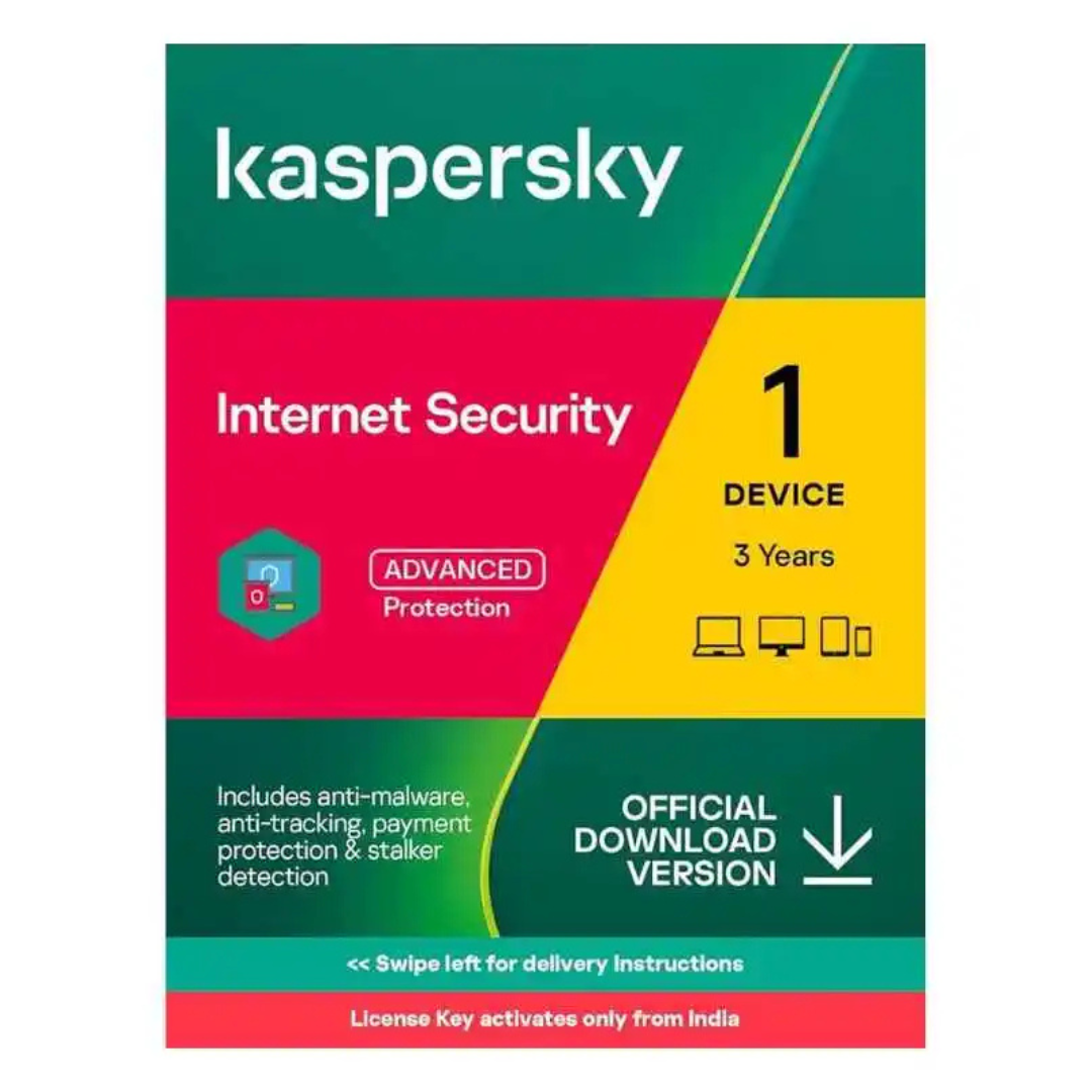 Kaspersky Internet Security 1 User 3 Years
