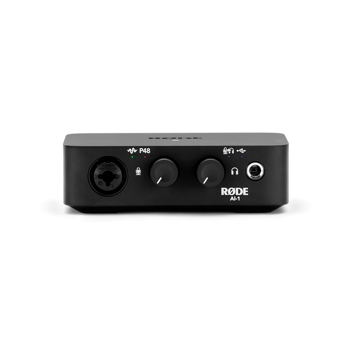 RØDE AI-1 USB audio interface front panel