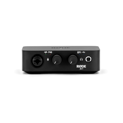 RØDE AI-1 USB audio interface front panel
