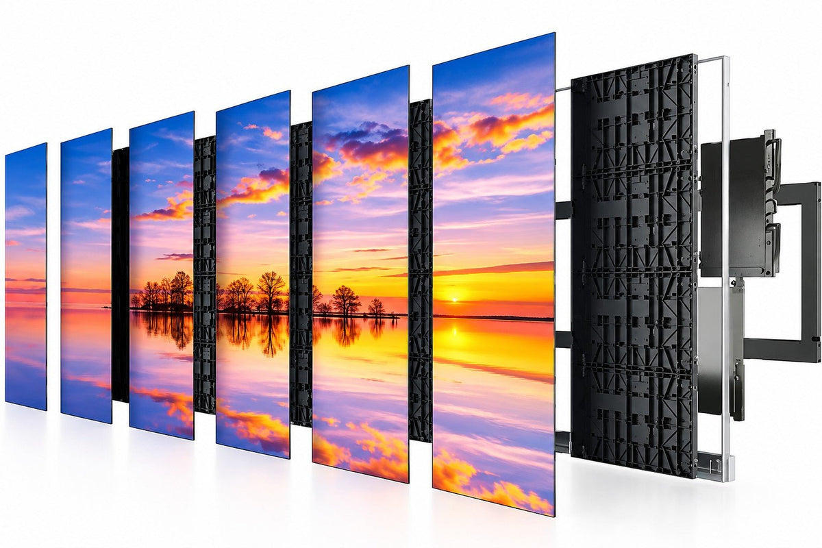 All-in-One Active LED Video Wall - Plug & Play 136" / 163" Display - Universal AV Solutions