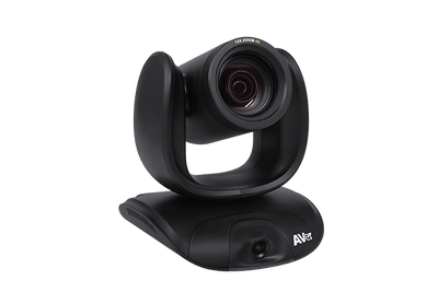 AVer CAM550 4K dual lens PTZ conferencing camera, front view