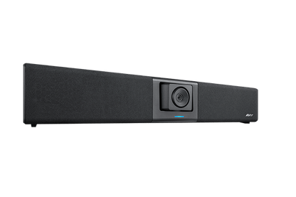 AVer VB342 Pro 4K PTZ video bar, angled view